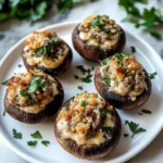 Best Christmas Stuffed Mushrooms