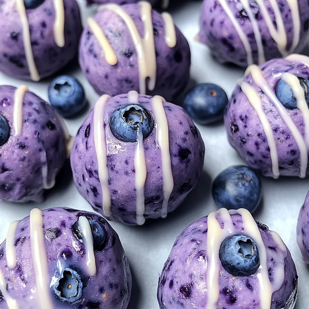 Blueberry Cheesecake Protein Bites – A No-Bake, High-Protein Snack