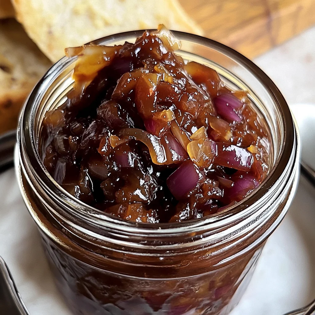 Caramelised onion chutney