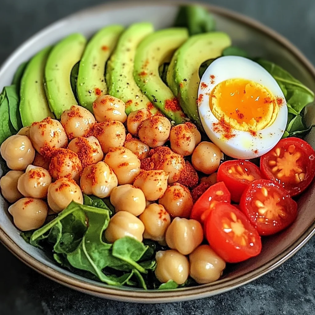 Chickpea & Egg Power Bowl