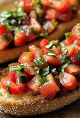 Classic Italian Bruschetta