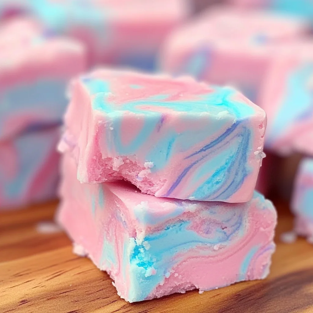 Cotton Candy Fudge