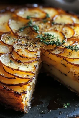 Crispy Balsamic-Thyme Potato Torte