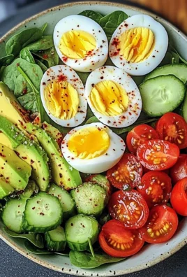 Egg & Avocado Veggie Bowl