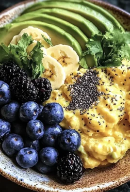 Energizing Scrambled Egg and Fruit Breakfast Bowl