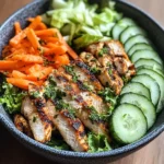 Grilled Chicken & Crunchy Veggie Power Bowl