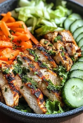 Grilled Chicken & Crunchy Veggie Power Bowl