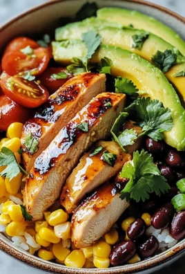 Honey Chipotle Chicken Rice Bowls