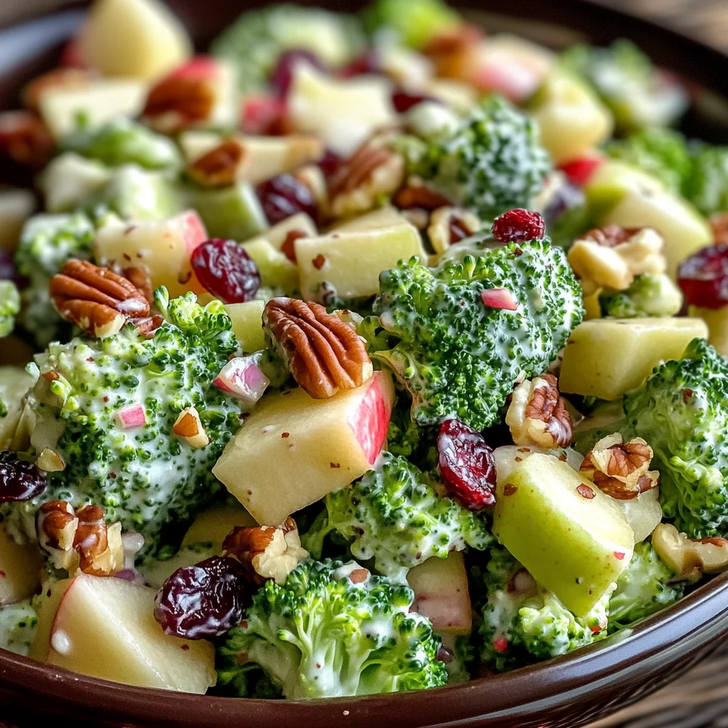 Honeycrisp Apple Broccoli Salad