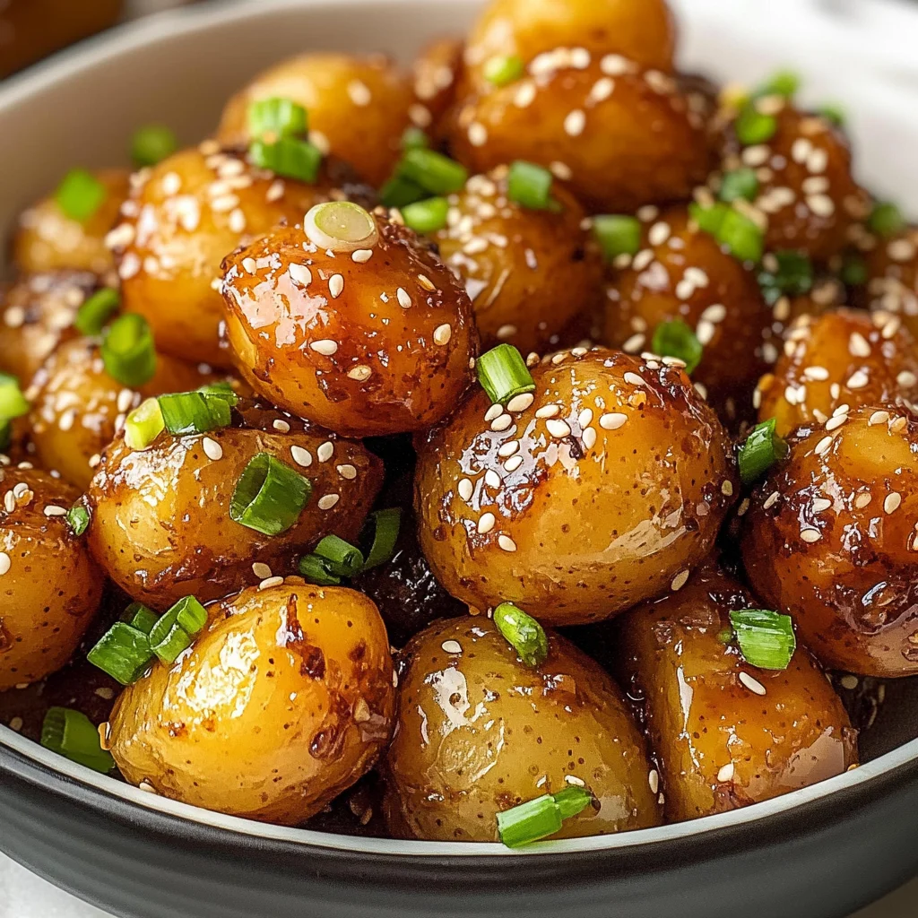 Korean Braised Potatoes (Gamja Jorim)