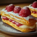 Lemon Raspberry Eclairs