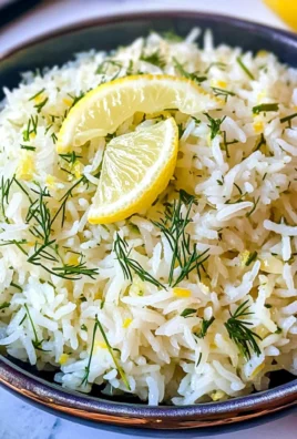 Mediterranean Basmati Rice with Lemon & Dill