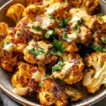 Moroccan Cauliflower with Tahini-Honey