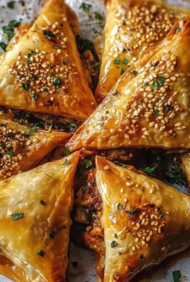 Moroccan Spiced Chicken Briouats