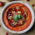 Muchicken hammara (Syrian Roasted Red Pepper Dip)