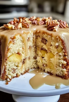 Pineapple Pecan Cream Cheese Pound Cake