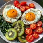 Rainbow Protein Breakfast Plate