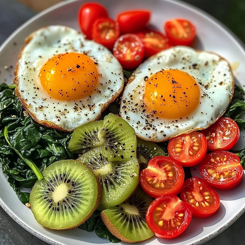Rainbow Protein Breakfast Plate