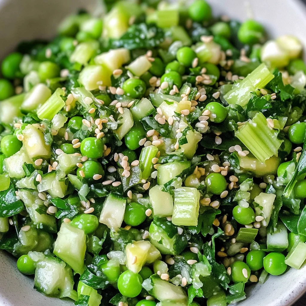 Salad with Asian Dressing (High Protein)