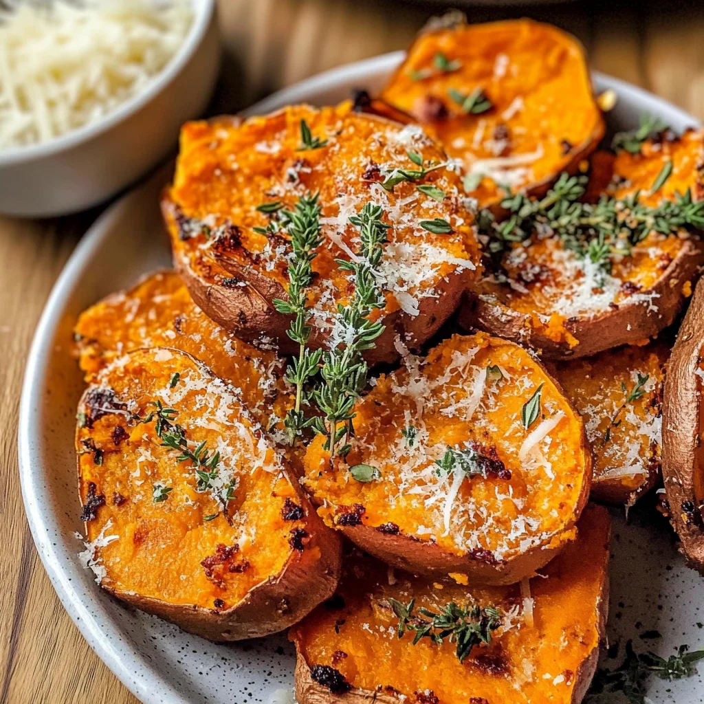 Smashed Sweet Potatoes