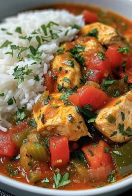 Tomato & Herb Chicken Stew with Fluffy Rice