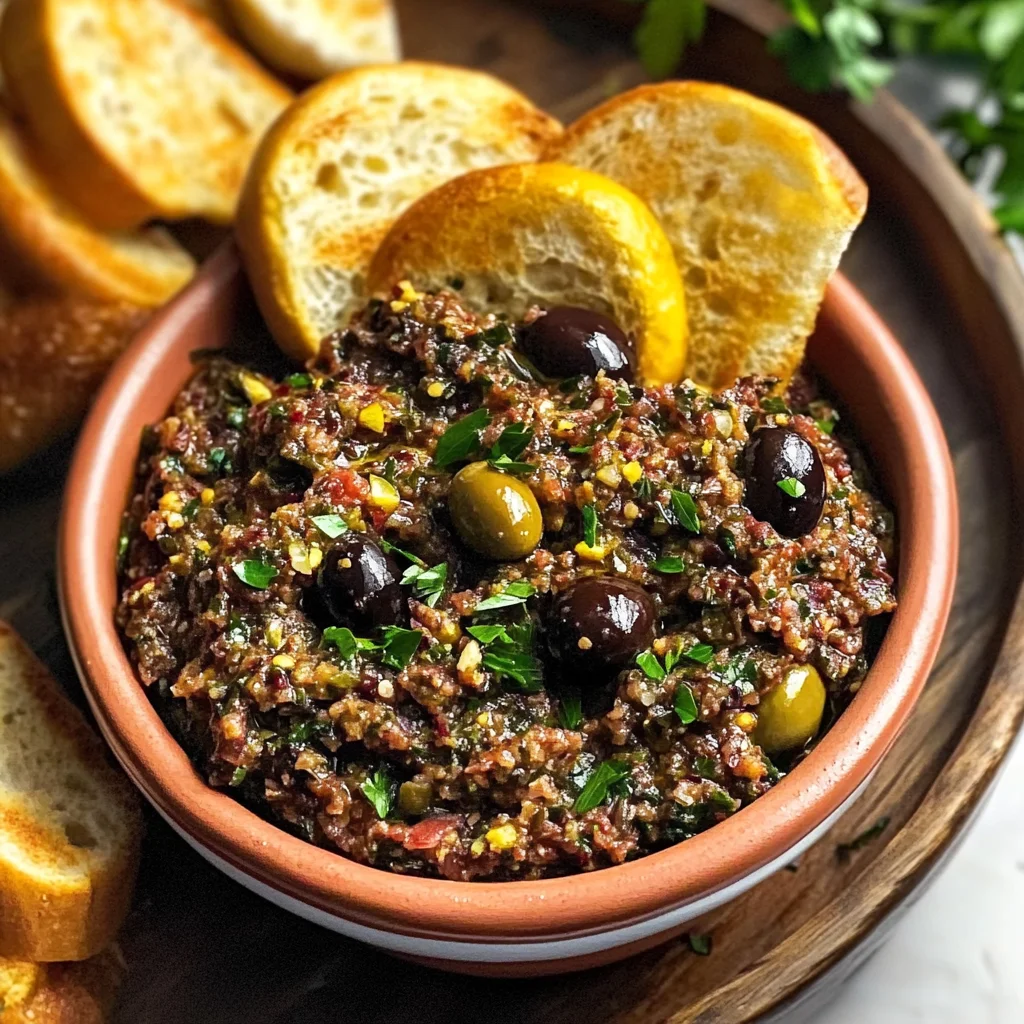 Vegan Olive Tapenade