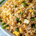 10 min. Easy Egg Fried Rice (only 6 ingredients!)