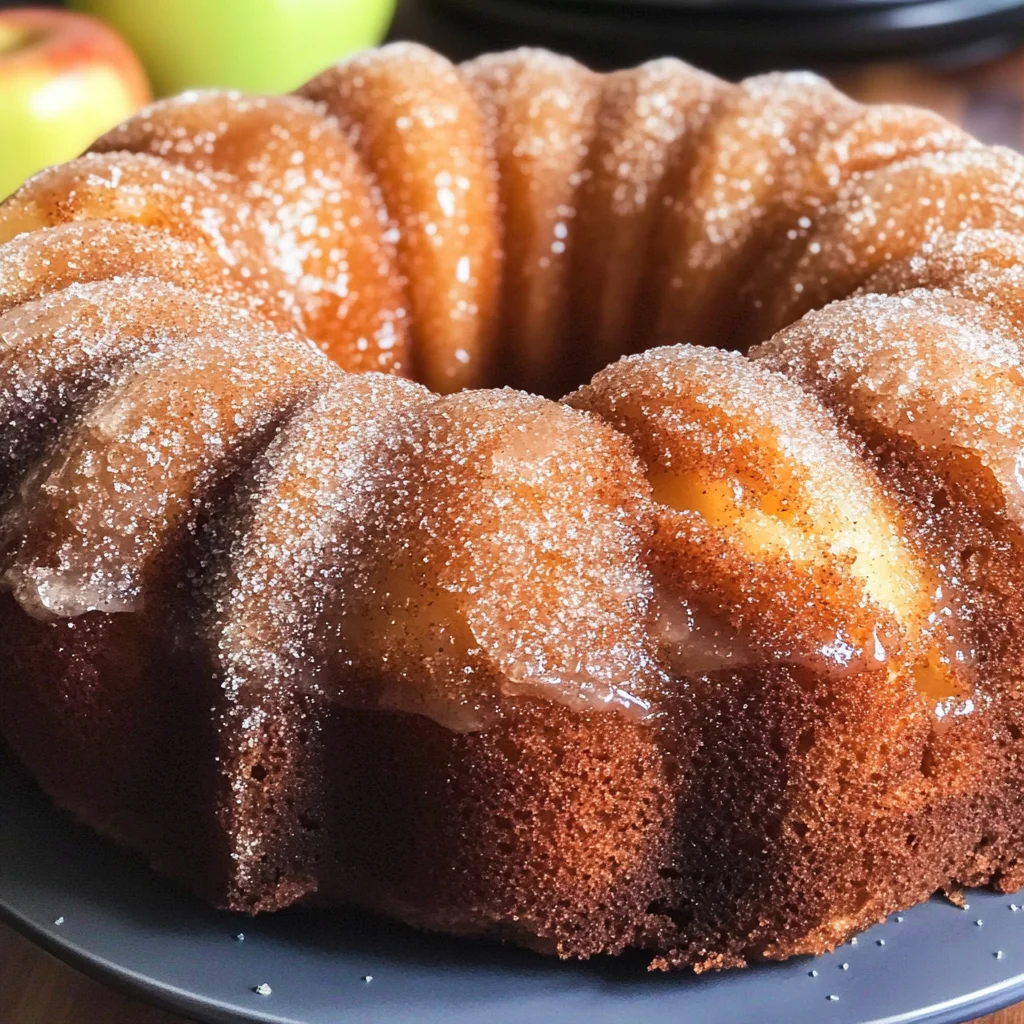 Apple Cider Doughnut Cake