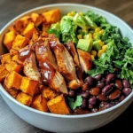 BBQ Chicken Sweet Potato Bowl Recipe