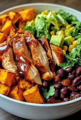 BBQ Chicken Sweet Potato Bowl Recipe