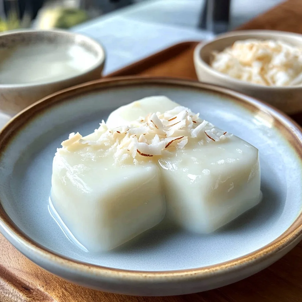 Chinese Coconut Pudding
