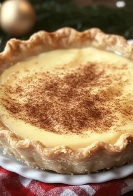 Christmas Eve Cinnamon-Vanilla Custard Pie – Creamy Holiday Dessert Magic