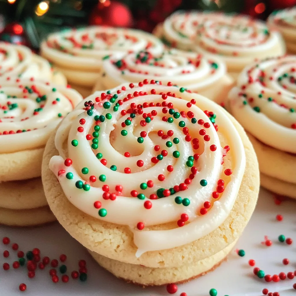Christmas Sugar Cookies (Crumbl Copycat)