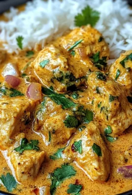 Coconut-Spiced Chicken Curry with Garlic Naan & Golden Fries