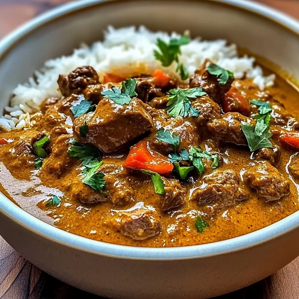 Coconut Beef Curry Recipe