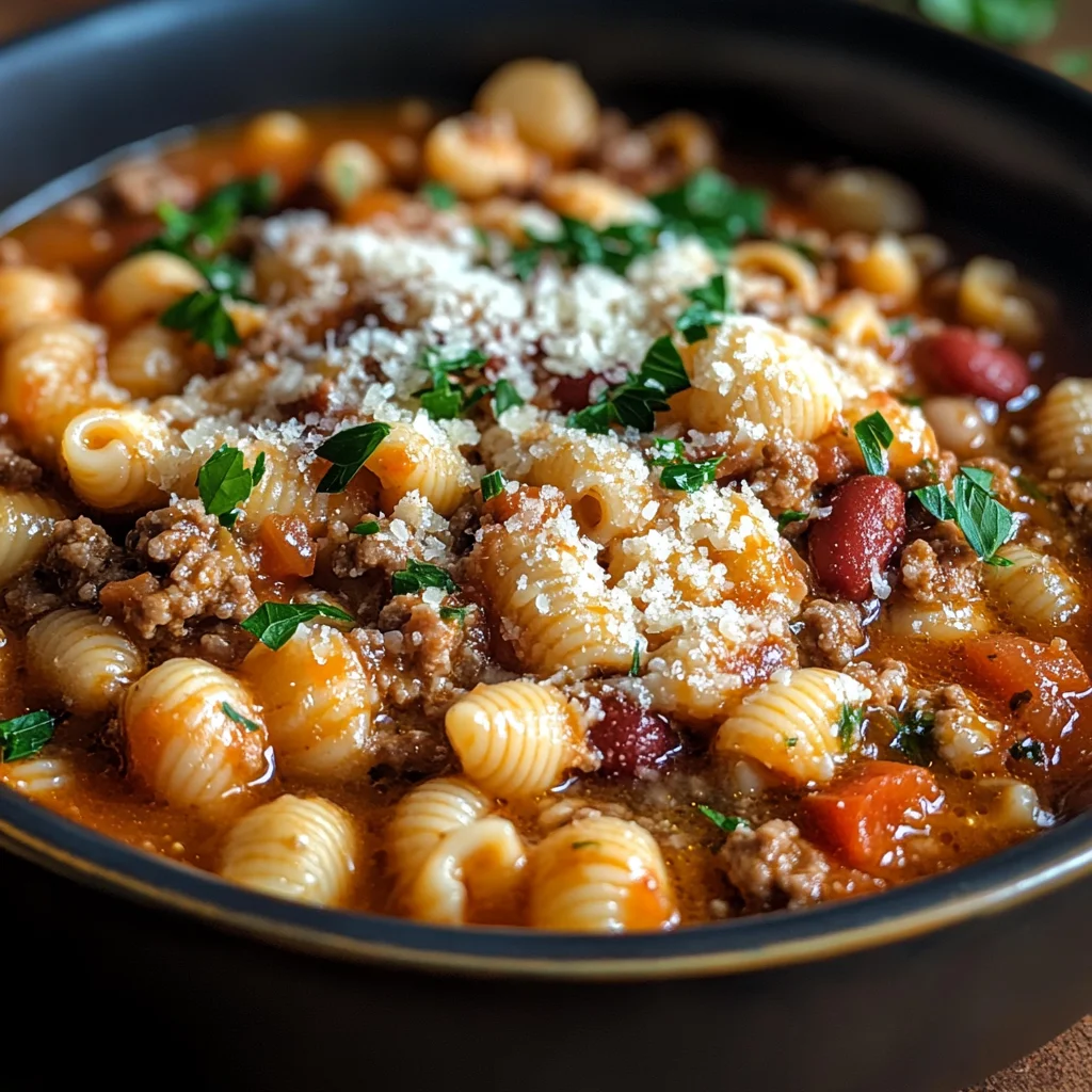 Copycat Olive Garden Pasta E Fagioli