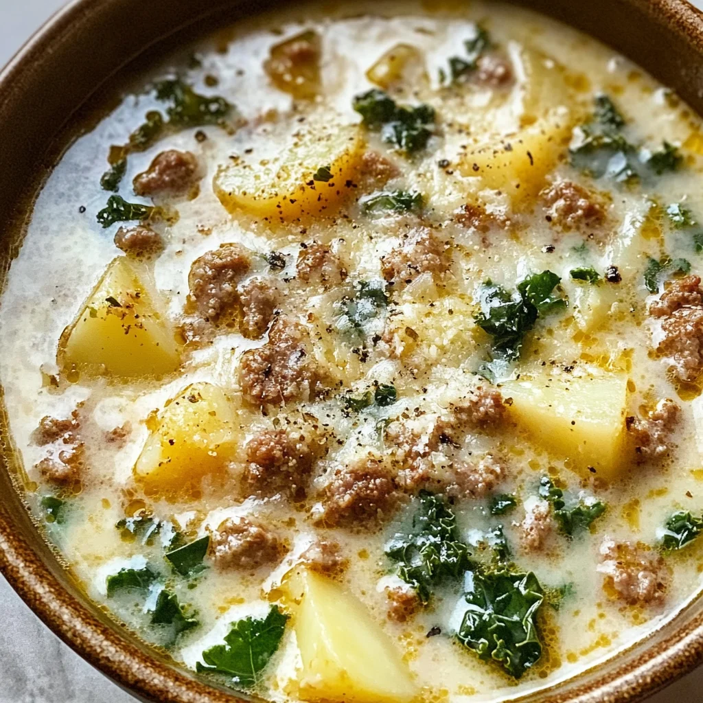 Cozy Italian Sausage and Potato Soup – Easy & Hearty! Recipe