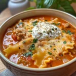 Creamy Lasagna Soup