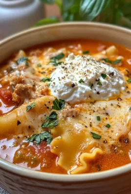 Creamy Lasagna Soup