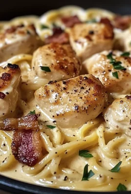 Creamy One-Pan Chicken Carbonara