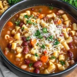 Crock pot Pasta Fagioli