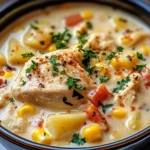 Crockpot Chicken Corn Chowder