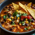 Crockpot Chicken Tortilla Soup