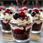 DLux Mini Dessert Cups – Black Forest Cake Recipe