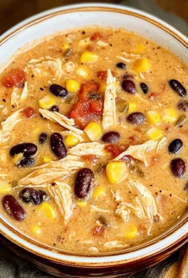 Easy Crock Pot Cream Cheese Chicken Chili