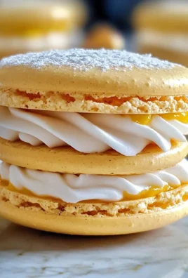 Easy Lemon Meringue Pie Macarons - theamazingfood