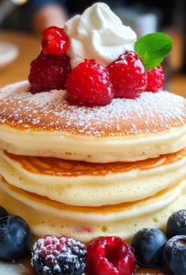 Fluffy Japanese Soufflé Pancakes: A Breakfast Masterpiece