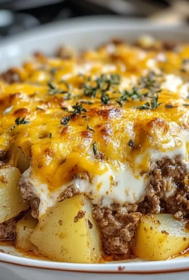 Ground Beef and Potatoes Casserole