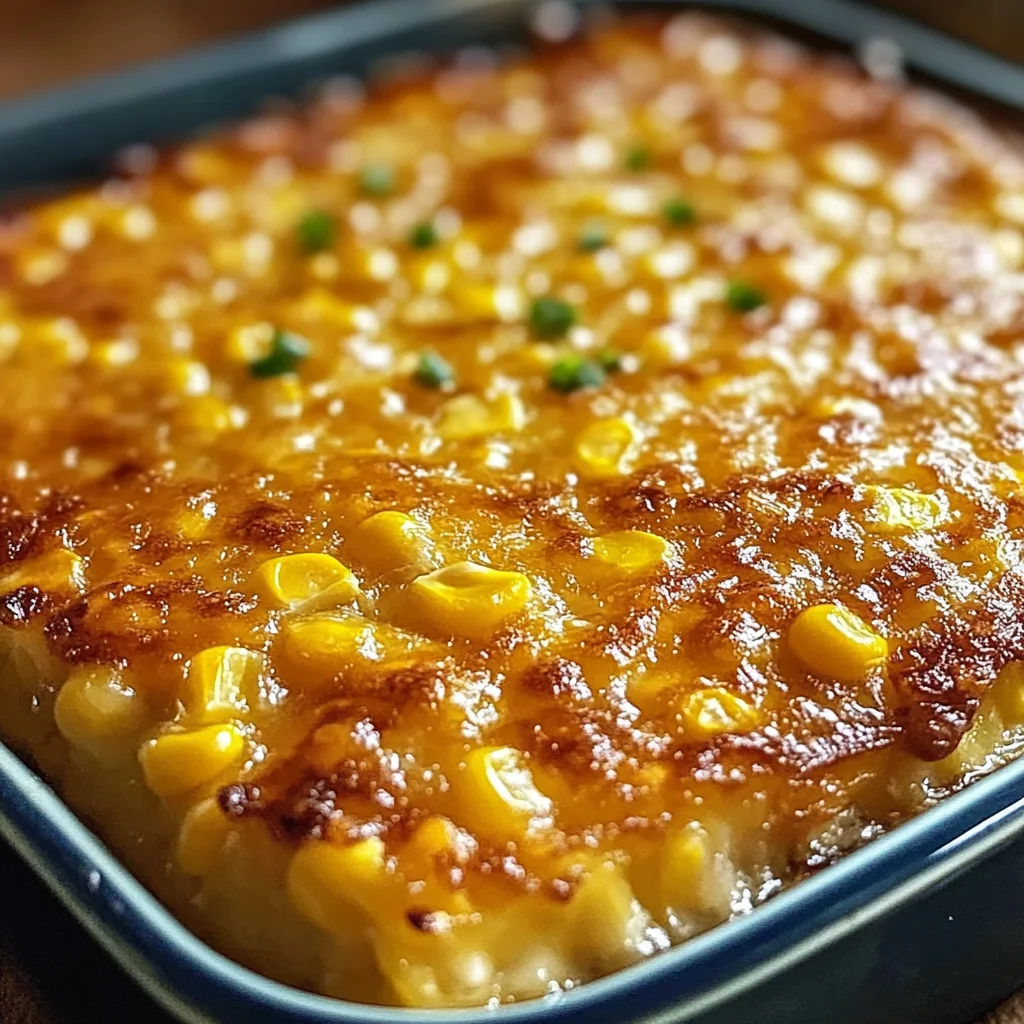 Honey-Glazed Corn Casserole