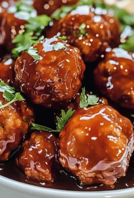 Honey BBQ Crockpot Meatballs